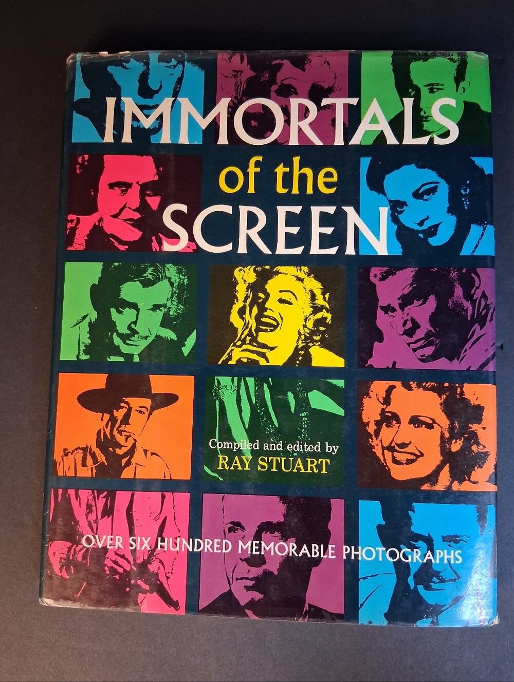 Immortals of the Screen Vintage Hardcover Book